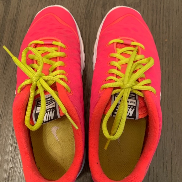 Nike Free Tr Fit Sneakers- Bright Pink - Picture 4 of 7